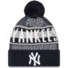 Men's New York Yankees New Era Navy Striped Cuffed Knit Hat With Pom 1 Men's New York Yankees New Era Navy Striped Cuffed Knit Hat With Pom -CapNation Shop mens new era navy new york yankees striped cuffed knit hat with pom ss5 p 4676498pv 1u f4yrasitmvbzjk7cook0v ycwkpxxty4j01krjfr18