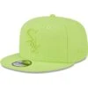 Men's Chicago White Sox New Era Neon Green Spring Color Basic 9FIFTY Snapback Hat -CapNation Shop mens new era neon green chicago white sox spring color basic 9fifty snapback hat ss5 p 5000303pv 1u tyhq58b8jmmnuog2htotv dqgv743u69d4b5egih03