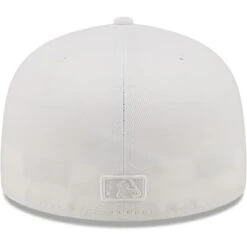 Men's New York Yankees New Era White On White 59FIFTY Fitted Hat -CapNation Shop mens new era new york yankees white on white 59fifty fitted hat pi4731000 altimages ff 4731068 1752027497f08cefb075alt4 full