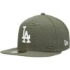 Men's Los Angeles Dodgers New Era Olive White Logo 59FIFTY Fitted Hat -CapNation Shop mens new era olive los angeles dodgers white logo 59fifty fitted hat pi4208000 altimages ff 4208696 49ba96e8ece166700913alt1 full