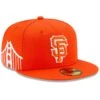 Men's San Francisco Giants New Era Orange 2021 City Connect 59FIFTY Fitted Hat -CapNation Shop mens new era orange san francisco giants 2021 city connect 59fifty fitted hat pi4104000 altimages ff 4104516 b5827d631a8fff9d19e9alt1 full