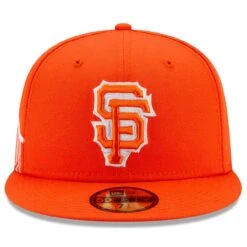Men's San Francisco Giants New Era Orange 2021 City Connect 59FIFTY Fitted Hat -CapNation Shop mens new era orange san francisco giants 2021 city connect 59fifty fitted hat pi4104000 altimages ff 4104516 b5827d631a8fff9d19e9alt2 full