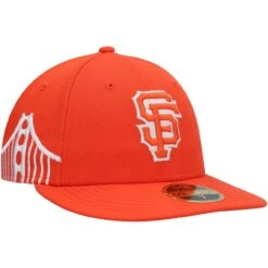 Men's San Francisco Giants New Era Orange City Connect Low Profile 59FIFTY Fitted Hat