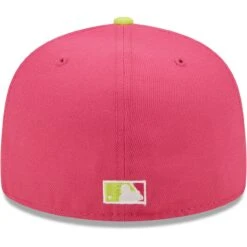 Men's Chicago White Sox New Era Pink 1917 World Series Champions Beetroot Cyber 59FIFTY Fitted Hat -CapNation Shop mens new era pink chicago white sox 1917 world series champions beetroot cyber 59fifty fitted hat pi4692000 altimages ff 4692837 b68faf5e80298e07d790alt4 full