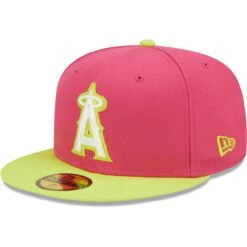 Men's Los Angeles Angels New Era Pink 2002 World Series Champions Beetroot Cyber 59FIFTY Fitted Hat -CapNation Shop mens new era pink los angeles angels 2002 world series champions beetroot cyber 59fifty fitted hat pi4692000 altimages ff 4692815 67f8b2452b29843b1eb0alt3 full