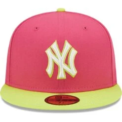 Men's New York Yankees New Era Pink 2009 World Series Champions Beetroot Cyber 59FIFTY Fitted Hat -CapNation Shop mens new era pink new york yankees 2009 world series champions beetroot cyber 59fifty fitted hat pi4692000 altimages ff 4692820 720199cb8d272f7d593ealt2 full