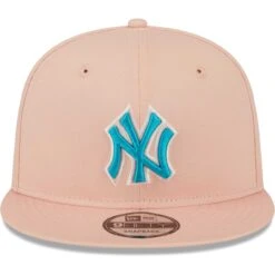 Men's New York Yankees New Era Pink Sky Aqua Undervisor 9FIFTY Snapback Hat -CapNation Shop mens new era pink new york yankees sky aqua undervisor 9fifty snapback hat ss5 p 200015888pv 2u paliyowxbqqspltajcwbv xmkieqjqi23in0oabgqw