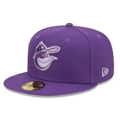 Men's Baltimore Orioles New Era Purple Lavender Undervisor 59FIFTY Fitted Hat -CapNation Shop mens new era purple baltimore orioles lavender undervisor 59fifty fitted hat ss5 p 4784180pv 3u r67xsat9q78er3qv8iwtv esc8nfkxhoga5buaqido