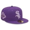 Men's Chicago White Sox New Era Purple Lavender Undervisor 59FIFTY Fitted Hat -CapNation Shop mens new era purple chicago white sox lavender undervisor 59fifty fitted hat ss5 p 4784183pv 1u yxscgkymsifzesrbrit8v yp6oavpvbgxw0czenw5q