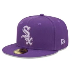Men's Chicago White Sox New Era Purple Lavender Undervisor 59FIFTY Fitted Hat -CapNation Shop mens new era purple chicago white sox lavender undervisor 59fifty fitted hat ss5 p 4784183pv 3u yxscgkymsifzesrbrit8v mehfcblbbez93wu73xgu