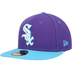 Men's Chicago White Sox New Era Purple Vice 59FIFTY Fitted Hat -CapNation Shop mens new era purple chicago white sox vice 59fifty fitted hat ss5 p 200003575pv 3u e5g3bnfze7pmx2zppab6v sr3eruqejf4e5akcfp98