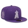 Men's Los Angeles Angels New Era Purple Lavender Undervisor 59FIFTY Fitted Hat -CapNation Shop mens new era purple los angeles angels lavender undervisor 59fifty fitted hat ss5 p 4784190pv 1u gnwuem9aforlcoflzq2tv evzvc8bzwsbynr1gftqj
