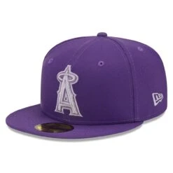Men's Los Angeles Angels New Era Purple Lavender Undervisor 59FIFTY Fitted Hat -CapNation Shop mens new era purple los angeles angels lavender undervisor 59fifty fitted hat ss5 p 4784190pv 3u gnwuem9aforlcoflzq2tv tiufzd2qv5hqzaxjmkro