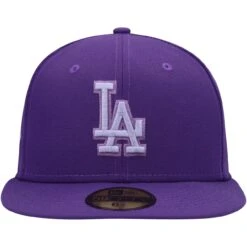 Men's Los Angeles Dodgers New Era Purple Lavender Undervisor 59FIFTY Fitted Hat -CapNation Shop mens new era purple los angeles dodgers lavender undervisor 59fifty fitted hat ss5 p 4784191pv 2u 9qrags7ulu7zzt53i7puv 7gzxavnk5ewtra2fpced