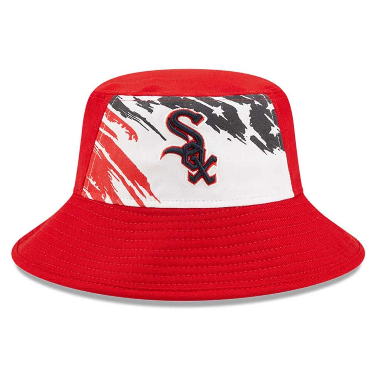 Men's Chicago White Sox New Era Red 2022 4th Of July Bucket Hat 4 Men's Chicago White Sox New Era Red 2022 4th Of July Bucket Hat - Image 2