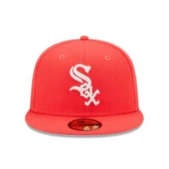 Men's Chicago White Sox New Era Red Lava Highlighter Logo 59FIFTY Fitted Hat -CapNation Shop mens new era red chicago white sox lava highlighter logo 59fifty fitted hat ss5 p 4794626pv 2u wqb5olf9ozuatxgs5mykv vdgjionzrgkqedkehcsk