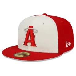 Men's Los Angeles Angels New Era Red 2022 City Connect 59FIFTY Fitted Hat
