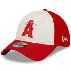 Men's Los Angeles Angels New Era Red 2022 City Connect 9TWENTY Adjustable Hat