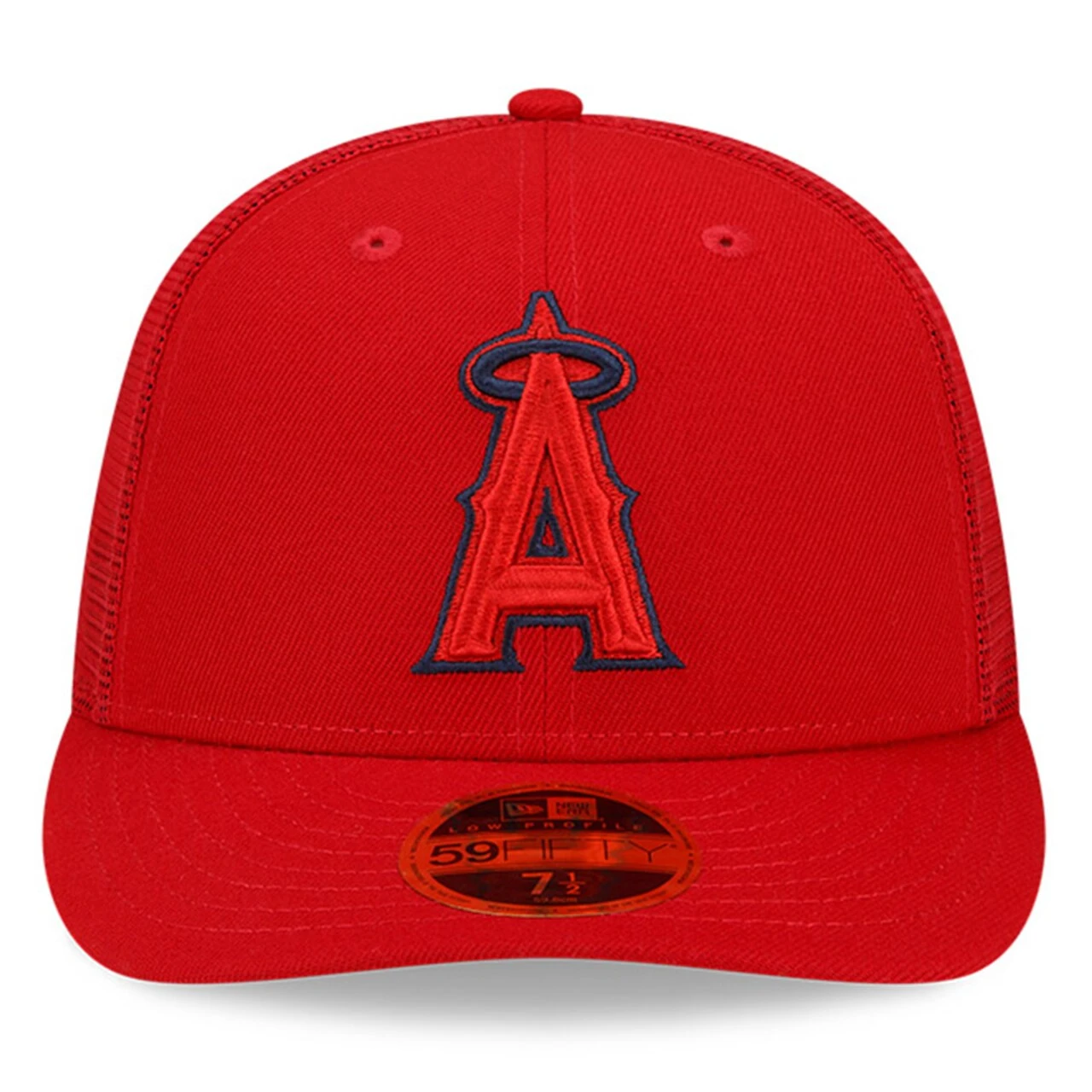 Men's Los Angeles Angels New Era Red 2023 Batting Practice 59FIFTY Fitted Hat 4 Men's Los Angeles Angels New Era Red 2023 Batting Practice 59FIFTY Fitted Hat - Image 2