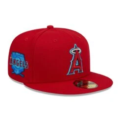 Men's Los Angeles Angels New Era Red 2023 MLB Father's Day On-Field 59FIFTY Fitted Hat