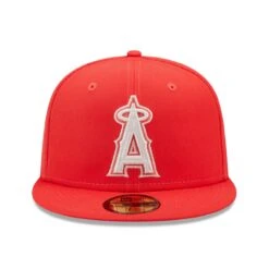 Men's Los Angeles Angels New Era Red Lava Highlighter Logo 59FIFTY Fitted Hat -CapNation Shop mens new era red los angeles angels lava highlighter logo 59fifty fitted hat ss5 p 4794635pv 2u l2b3wf6bvdhfdmexttevv h0605shdfs6aosiv3kiw