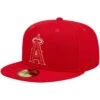 Men's Los Angeles Angels New Era Red Monochrome Camo 59FIFTY Fitted Hat -CapNation Shop mens new era red los angeles angels monochrome camo 59fifty fitted hat ss5 p 5046912pv 1u gt4qglclp3m50uudnosmv tuy8ozkrsjeipoznhhzo
