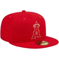 Men's Los Angeles Angels New Era Red Monochrome Camo 59FIFTY Fitted Hat -CapNation Shop mens new era red los angeles angels monochrome camo 59fifty fitted hat ss5 p 5046912pv 3u gt4qglclp3m50uudnosmv qrdf9d5grzkdy7ob5lkn