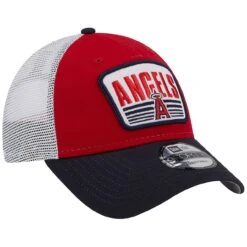 Men's Los Angeles Angels New Era Red Two-Tone Patch 9FORTY Snapback Hat -CapNation Shop mens new era red los angeles angels two tone patch 9forty snapback hat ss5 p 5002716pv 3u rn1kkcwukqyhnchcq5wxv xwzpzgbsnyxcbclcksh2