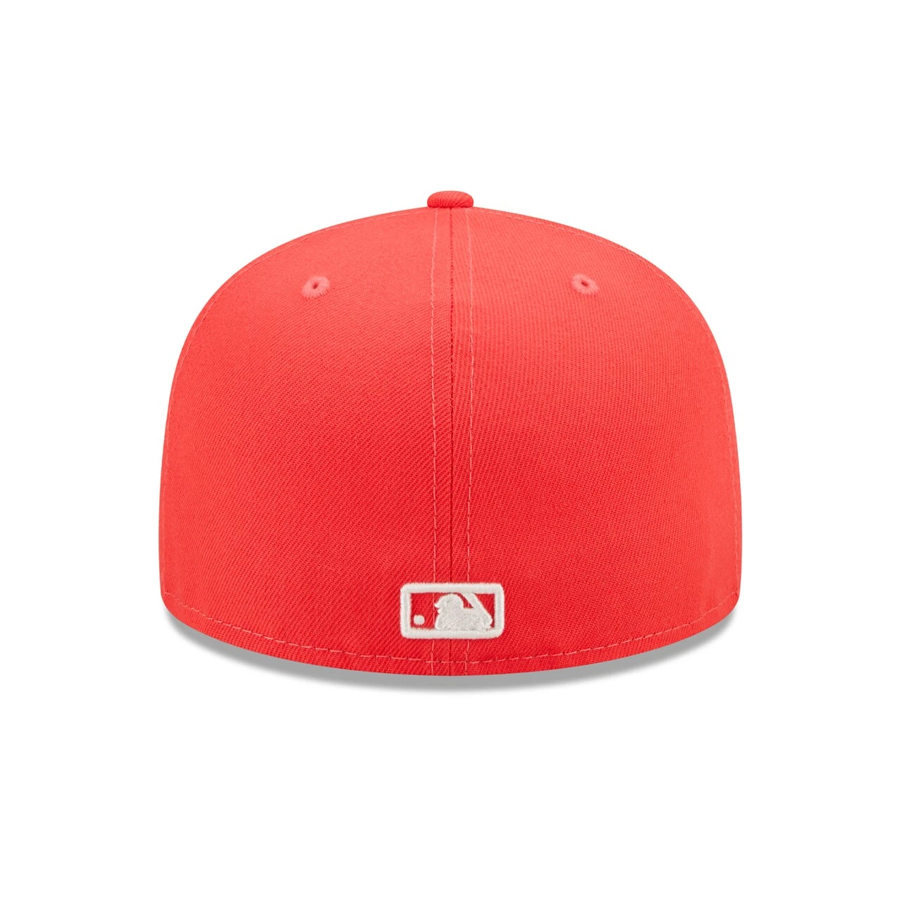 Men's Los Angeles Dodgers New Era Red Lava Highlighter Logo 59FIFTY Fitted Hat 6 Men's Los Angeles Dodgers New Era Red Lava Highlighter Logo 59FIFTY Fitted Hat - Image 4