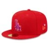 Men's Los Angeles Dodgers New Era Red Purple Undervisor 59FIFTY Fitted Hat 2 Men's Los Angeles Dodgers New Era Red Purple Undervisor 59FIFTY Fitted Hat -CapNation Shop mens new era red los angeles dodgers purple undervisor 59fifty fitted hat pi4582000 altimages ff 4582726 a73da2716f3dc1a1d06balt1 full