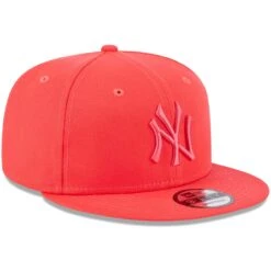 Men's New York Yankees New Era Red Spring Color Basic 9FIFTY Snapback Hat -CapNation Shop mens new era red new york yankees spring color basic 9fifty snapback hat ss5 p 5000336pv 3u 8dmhtgxtosnblmfd1jfzv c6q48cfyok2ovvi9qjfw
