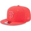 Men's San Francisco Giants New Era Red Spring Color Basic 9FIFTY Snapback Hat -CapNation Shop mens new era red san francisco giants spring color basic 9fifty snapback hat ss5 p 5000348pv 1u riv5urrrwvd7opffxvvyv edbjfom8t9dc33d4qfk5