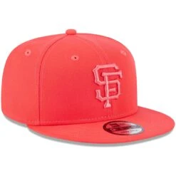 Men's San Francisco Giants New Era Red Spring Color Basic 9FIFTY Snapback Hat -CapNation Shop mens new era red san francisco giants spring color basic 9fifty snapback hat ss5 p 5000348pv 3u riv5urrrwvd7opffxvvyv qxnvfrcuybrip4vsny0a