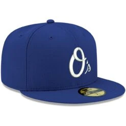 Men's Baltimore Orioles New Era Royal White Logo 59FIFTY Fitted Hat -CapNation Shop mens new era royal baltimore orioles white logo 59fifty fitted hat pi4208000 altimages ff 4208720 3876acaf3f948246423aalt3 full