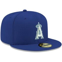 Men's Los Angeles Angels New Era Royal White Logo 59FIFTY Fitted Hat -CapNation Shop mens new era royal los angeles angels white logo 59fifty fitted hat pi4208000 altimages ff 4208718 38257ed383b199f2afeealt3 full
