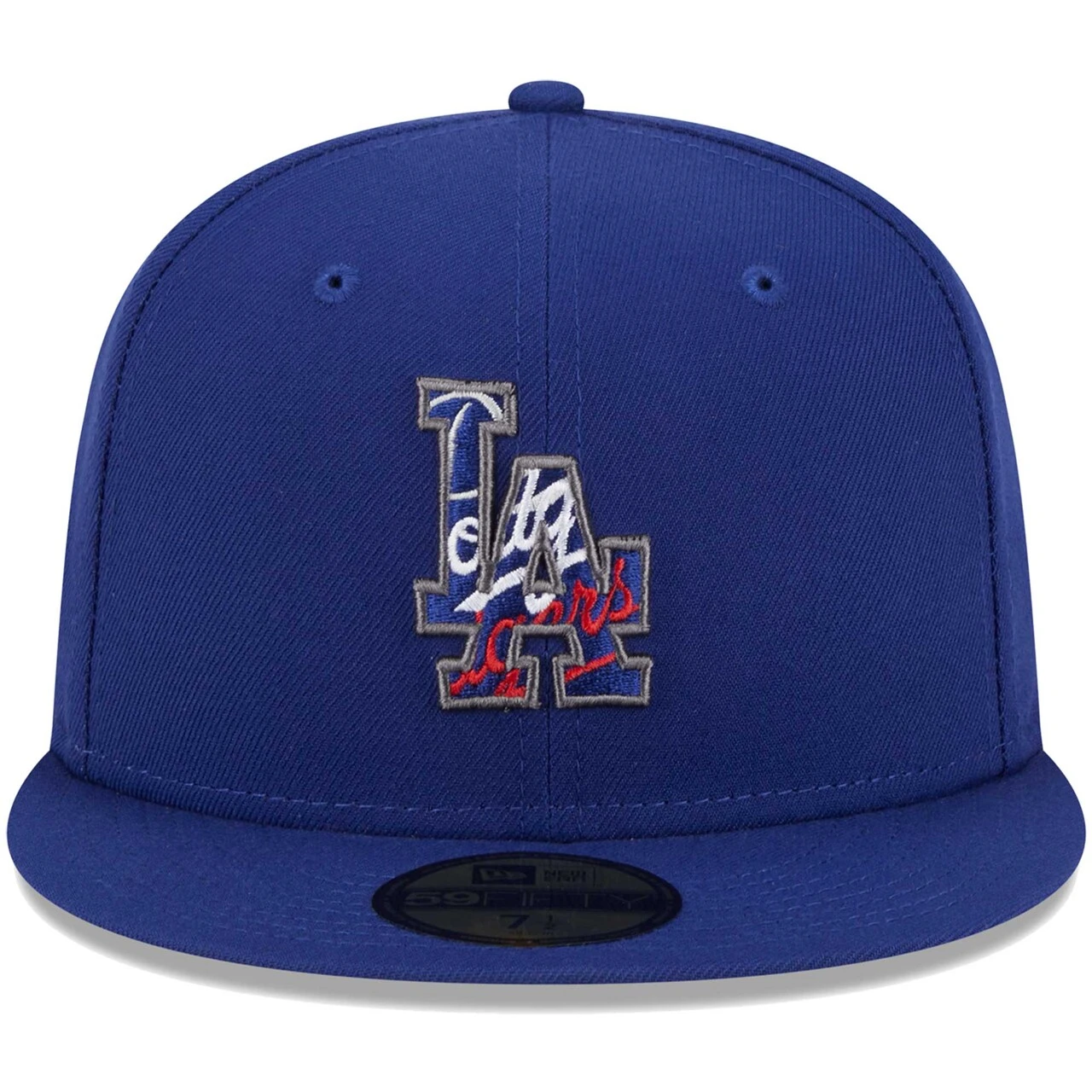 Men's Los Angeles Dodgers New Era Royal Script Fill 59FIFTY Fitted Hat 4 Men's Los Angeles Dodgers New Era Royal Script Fill 59FIFTY Fitted Hat - Image 2