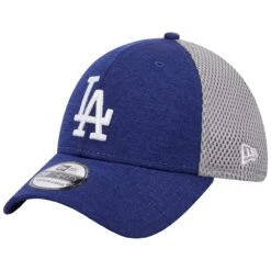Men's Los Angeles Dodgers New Era Royal Shadow Neo 39THIRTY Flex Hat