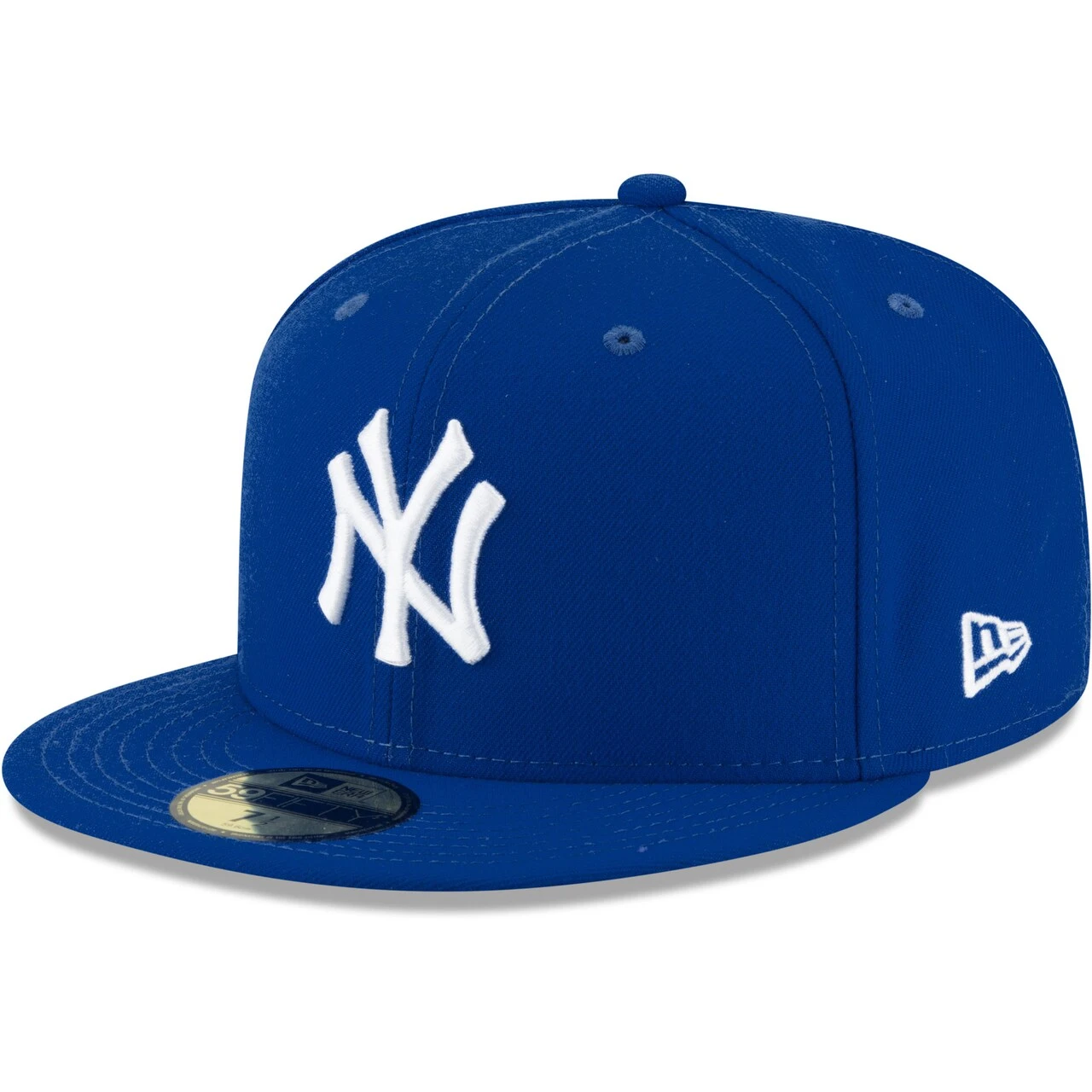 Men's New York Yankees New Era Royal White Logo 59FIFTY Fitted Hat 3 Men's New York Yankees New Era Royal White Logo 59FIFTY Fitted Hat