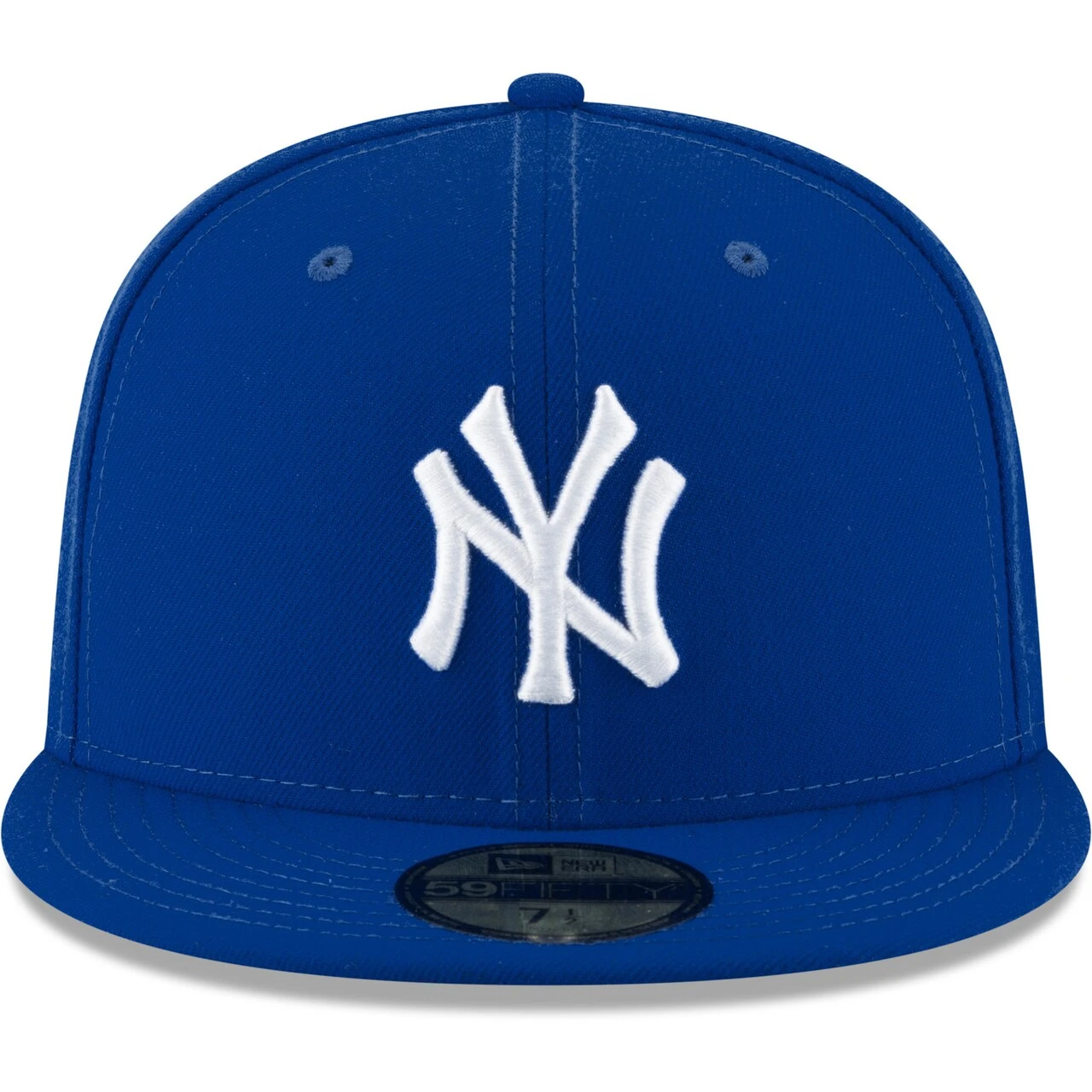 Men's New York Yankees New Era Royal White Logo 59FIFTY Fitted Hat 4 Men's New York Yankees New Era Royal White Logo 59FIFTY Fitted Hat - Image 2