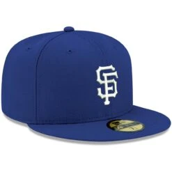 Men's San Francisco Giants New Era Royal White Logo 59FIFTY Fitted Hat -CapNation Shop mens new era royal san francisco giants white logo 59fifty fitted hat pi4208000 altimages ff 4208739 230d5e604c6df20e9cd2alt3 full