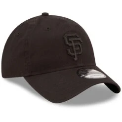 Men's San Francisco Giants New Era Black On Black Core Classic 2.0 9TWENTY Adjustable Hat -CapNation Shop mens new era san francisco giants black on black core classic 20 9twenty adjustable hat pi4417000 altimages ff 4417512 6f9a21cf184383813ac7alt3 full