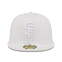 Men's San Francisco Giants New Era White On White 59FIFTY Fitted Hat -CapNation Shop mens new era san francisco giants white on white 59fifty fitted hat pi4731000 altimages ff 4731066 9d39a72aa39bd0d9f3f7alt2 full