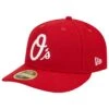 Men's Baltimore Orioles New Era Scarlet Low Profile 59FIFTY Fitted Hat -CapNation Shop mens new era scarlet baltimore orioles low profile 59fifty fitted hat ss5 p 200023007pv 1u 6nylmb6fusuxm2gtj4ybv oly0csh6gbsmgxy5wbth