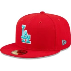 Men's Los Angeles Dodgers New Era Scarlet 2020 World Series Teal Undervisor 59FIFTY Fitted Hat 8 Men's Los Angeles Dodgers New Era Scarlet 2020 World Series Teal Undervisor 59FIFTY Fitted Hat -CapNation Shop mens new era scarlet los angeles dodgers 2020 world series teal undervisor 59fifty fitted hat pi4694000 altimages ff 4694076 c74d233757dcb53f8d50alt3 full