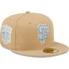 Men's San Francisco Giants New Era Tan 2010 World Series Champions Sky Blue Undervisor 59FIFTY Fitted Hat -CapNation Shop mens new era tan san francisco giants 2010 world series champions sky blue undervisor 59fifty fitted hat ss5 p 4734534pv 1u 77bb7pvuivngxfay6qsfv khoo9pluyejbivnrmv2c