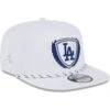 Men's Los Angeles Dodgers New Era White Golfer Tee 9FIFTY Snapback Hat -CapNation Shop mens new era white los angeles dodgers golfer tee 9fifty snapback hat ss5 p 5001412pv 1u qufcofjy1rihefkrsnnvv siqullsyexzlkfbanhxo