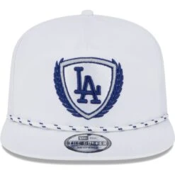 Men's Los Angeles Dodgers New Era White Golfer Tee 9FIFTY Snapback Hat -CapNation Shop mens new era white los angeles dodgers golfer tee 9fifty snapback hat ss5 p 5001412pv 2u qufcofjy1rihefkrsnnvv l3gglba3i6gizrleyyfc
