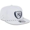 Men's New York Yankees New Era White Golfer Tee 9FIFTY Snapback Hat -CapNation Shop mens new era white new york yankees golfer tee 9fifty snapback hat ss5 p 5001439pv 1u ukbekjyysz7wvvnpmchev kgfydahxwbmqhufg2la4