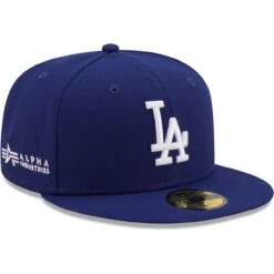 Men's Los Angeles Dodgers New Era X Alpha Industries Royal 59FIFTY Fitted Hat -CapNation Shop mens new era x alpha industries royal los angeles dodgers 59fifty fitted hat pi4413000 altimages ff 4413954 086446b45042f626f711alt3 full