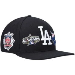 Men's Los Angeles Dodgers Pro Standard Black All-Star Multi Hit Wool Snapback Hat -CapNation Shop mens pro standard black los angeles dodgers all star multi hit wool snapback hat pi4884000 altimages ff 4884846 14d554e1ff18423af93ealt3 full